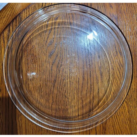Vintage 209 Pyrex 9.5" Pie Dish Plate Pan Clear Glass Made USA - Picture 3 of 12